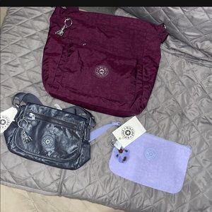 Kipling crossbody and mini bundle.